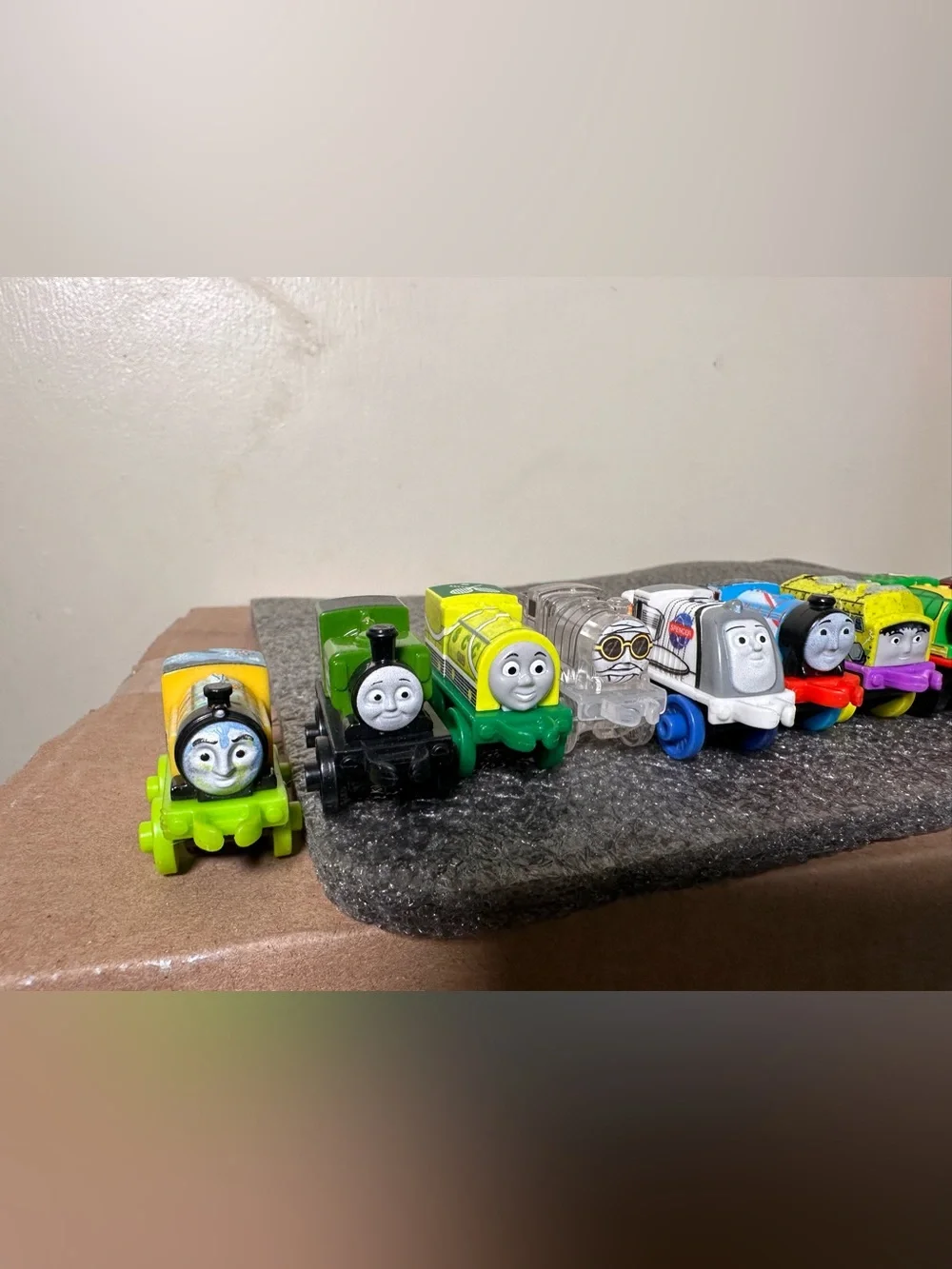 Thomas The Train & Friends Micro Trains Minis Lot  of 16 Retro Miniatures